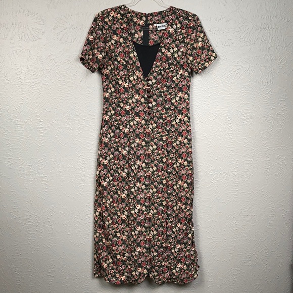Joni Blair Dresses & Skirts - Vintage Joni Blair Floral Print 90's Dress Size 11